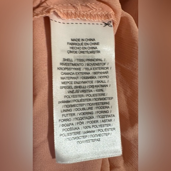 Lauren by Ralph Lauren Pink Ruffled Dress NWT - Picture 4 of 5